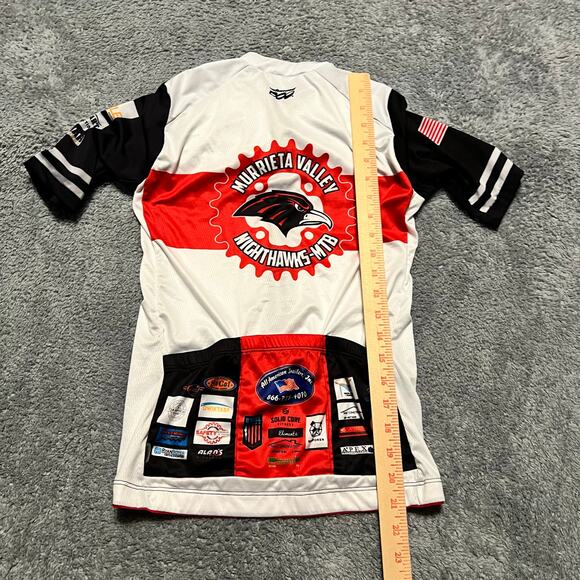 Podiumwear Cycle Jersey Shirt Womens Small Performance Cycling Pocket - Picture 4 of 5